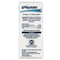 Aquatabs - таблетки для знезараження питної води